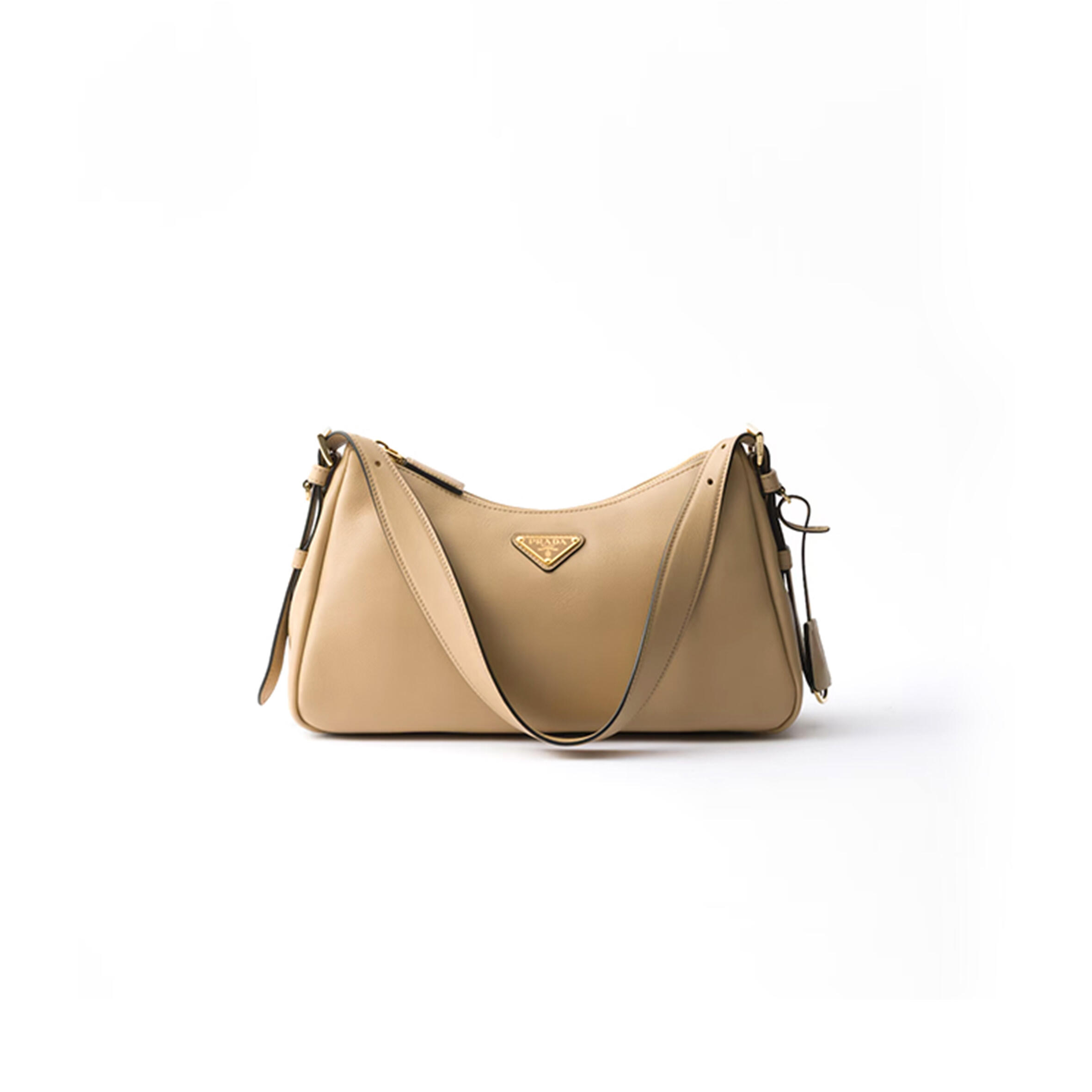 PRADA AIMÉE MEDIUM LEATHER SHOULDER BAG 1BC229 (31*18*10cm)